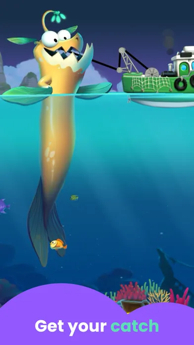 Sea Monster Fishing Games应用截图